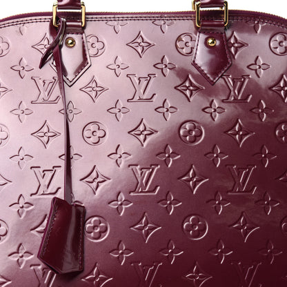 Louis Vuitton Vernis Alma GM Violet 11 of 11