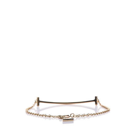 Tiffany 18K Yellow Gold T Smile Bracelet 3 of 4