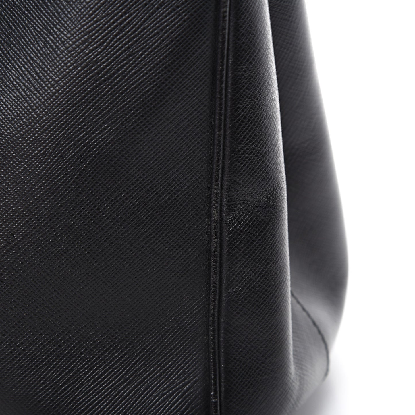 Saffiano Small Galleria Double Zip Tote Black