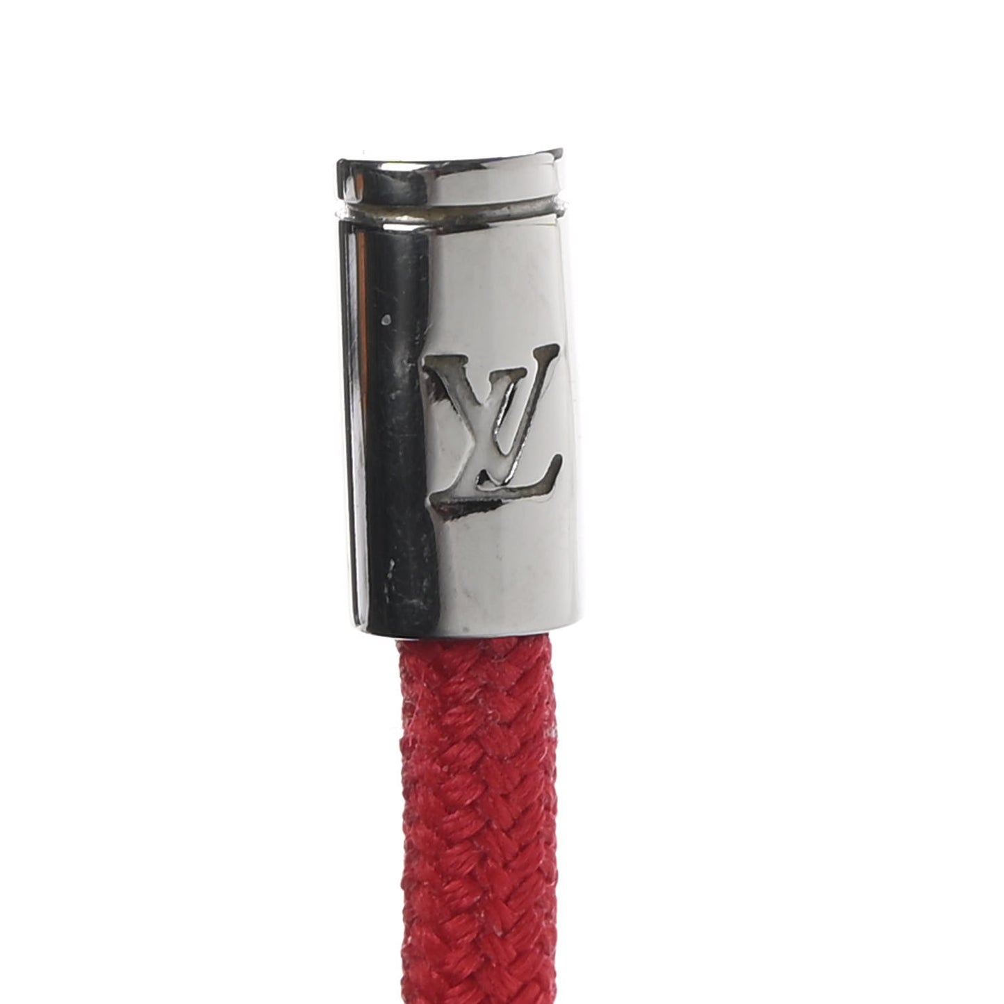 Nylon LV Space Bracelet Rouge