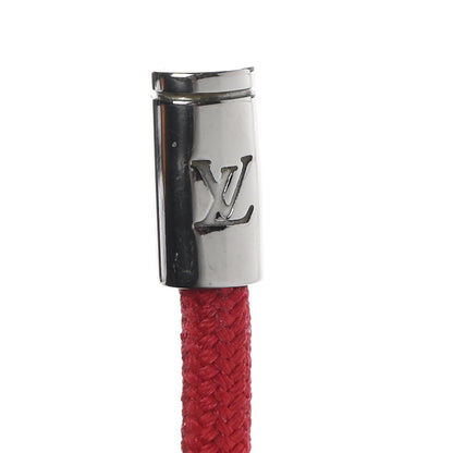 Louis Vuitton Nylon LV Space Bracelet Rouge 8 of 9