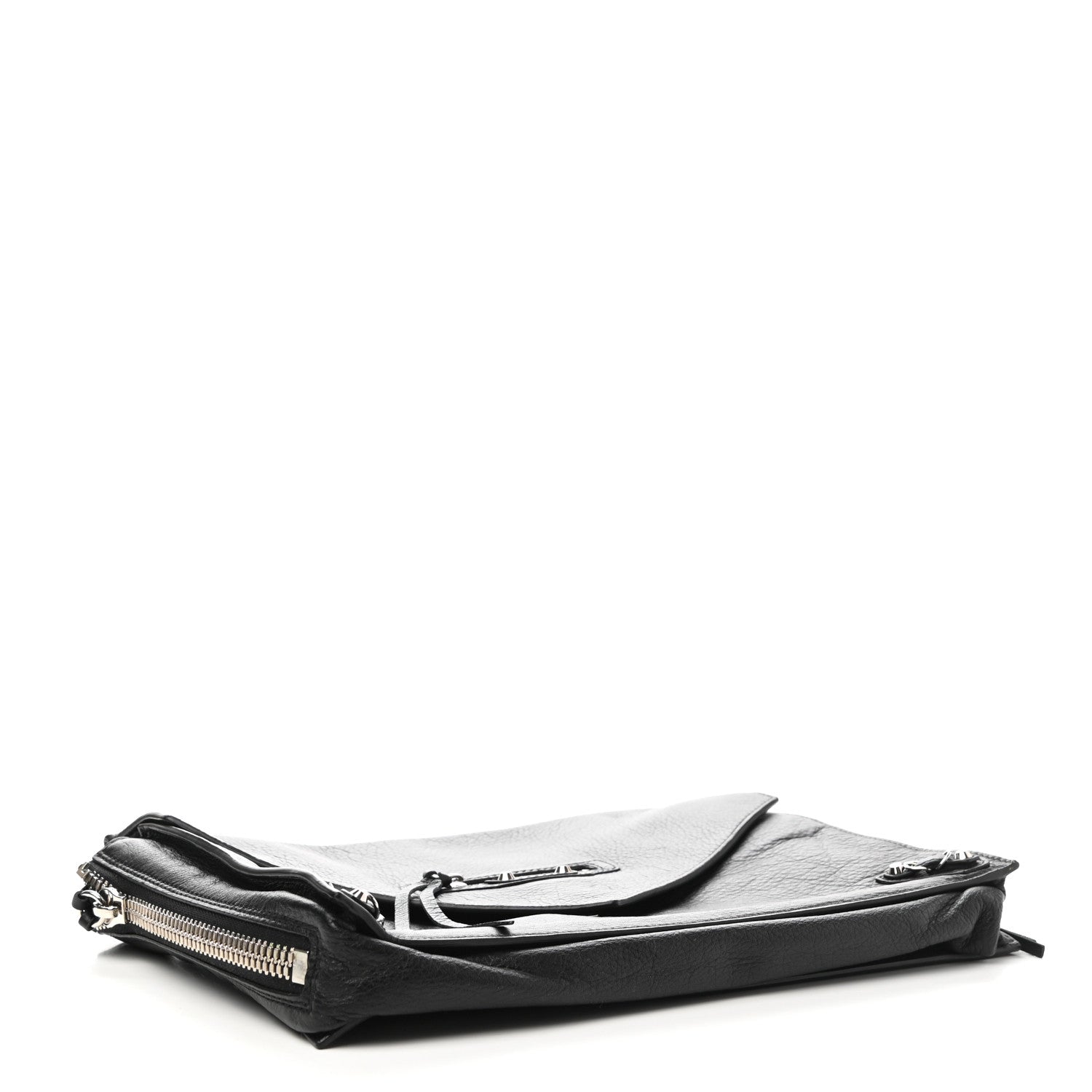 Balenciaga Veau Papier Sight Clutch Black 4 of 7