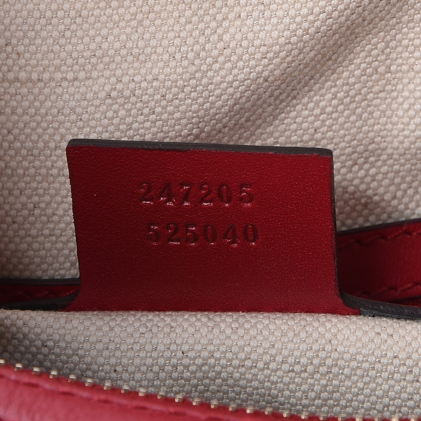 Monogram Medium Joy Boston Beige Red