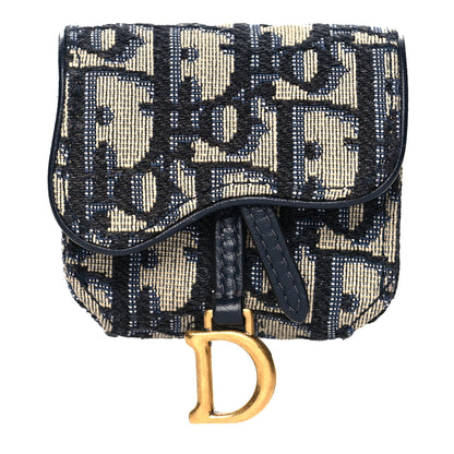 Christian Dior Oblique Saddle Airpods Pro Case Blue 1 of 9