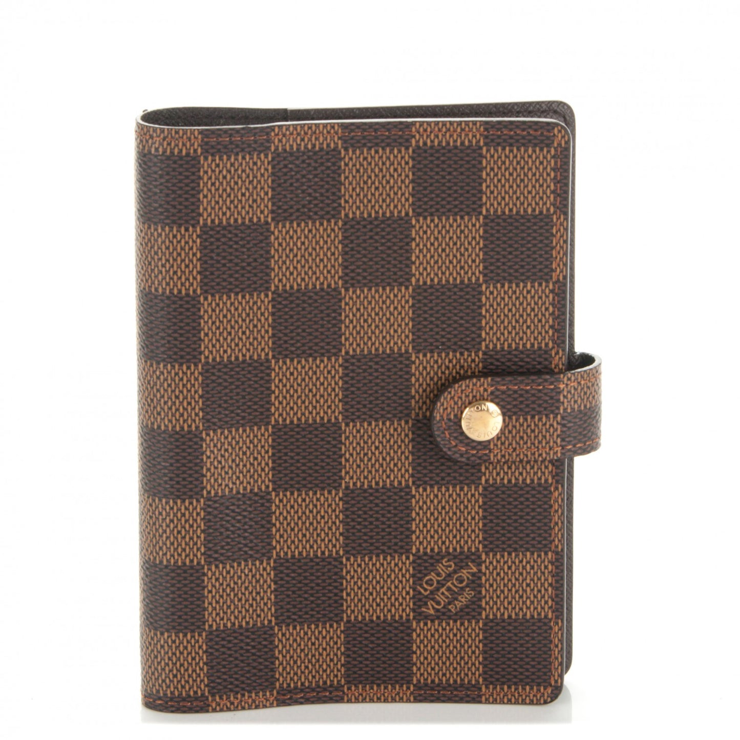 Damier Ebene Small Ring Agenda Cover