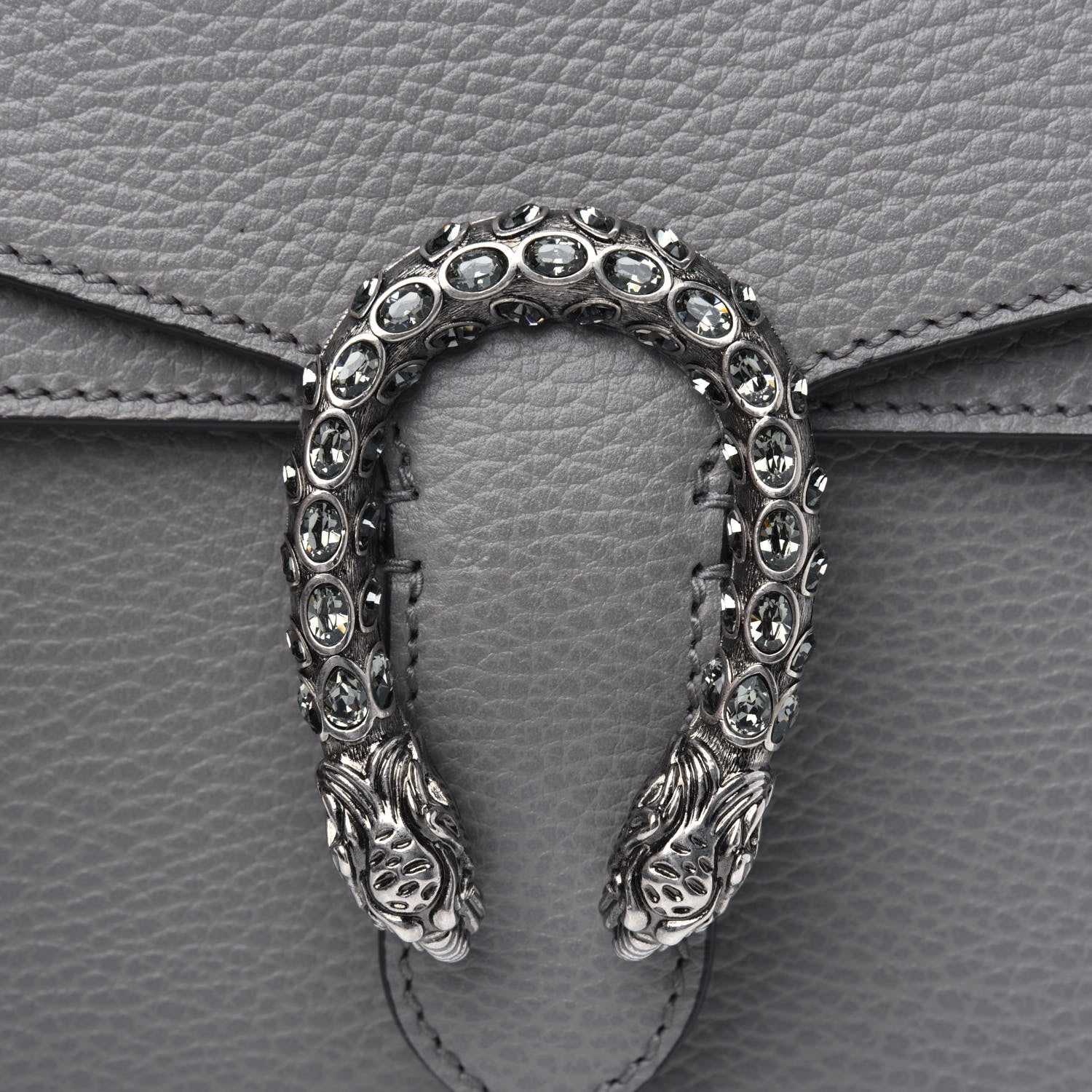 Gucci Calfskin Mini Dionysus Shoulder Bag Dusty Grey 13 of 13