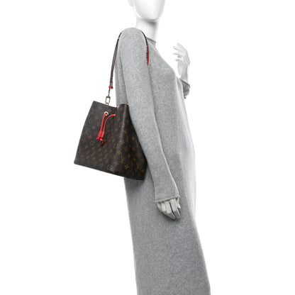 Louis Vuitton Monogram Neonoe MM Coquelicot 2 of 10