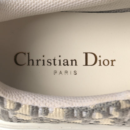 Christian Dior Canvas Oblique Embroidered Womens Solar Slip On Sneakers 39.5 Grey Stone 8 of 9