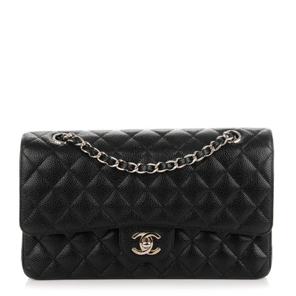 Chanel Caviar Quilted Medium Double Flap Black 1 of 8