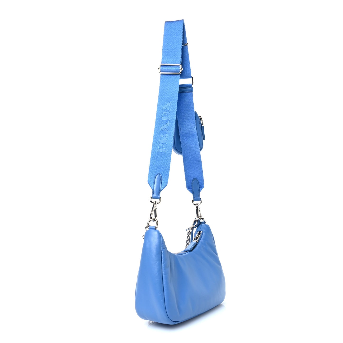 Nappa Soft Padded Re-Edition 2005 Shoulder Bag Pervinca