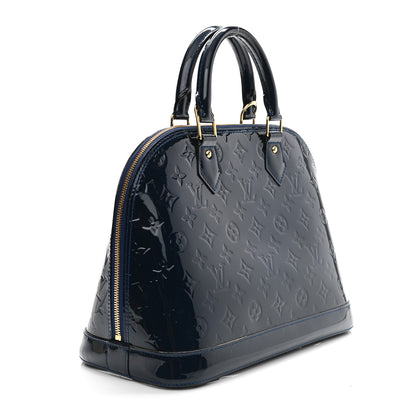 Louis Vuitton Vernis Alma PM Grand Blue 3 of 11