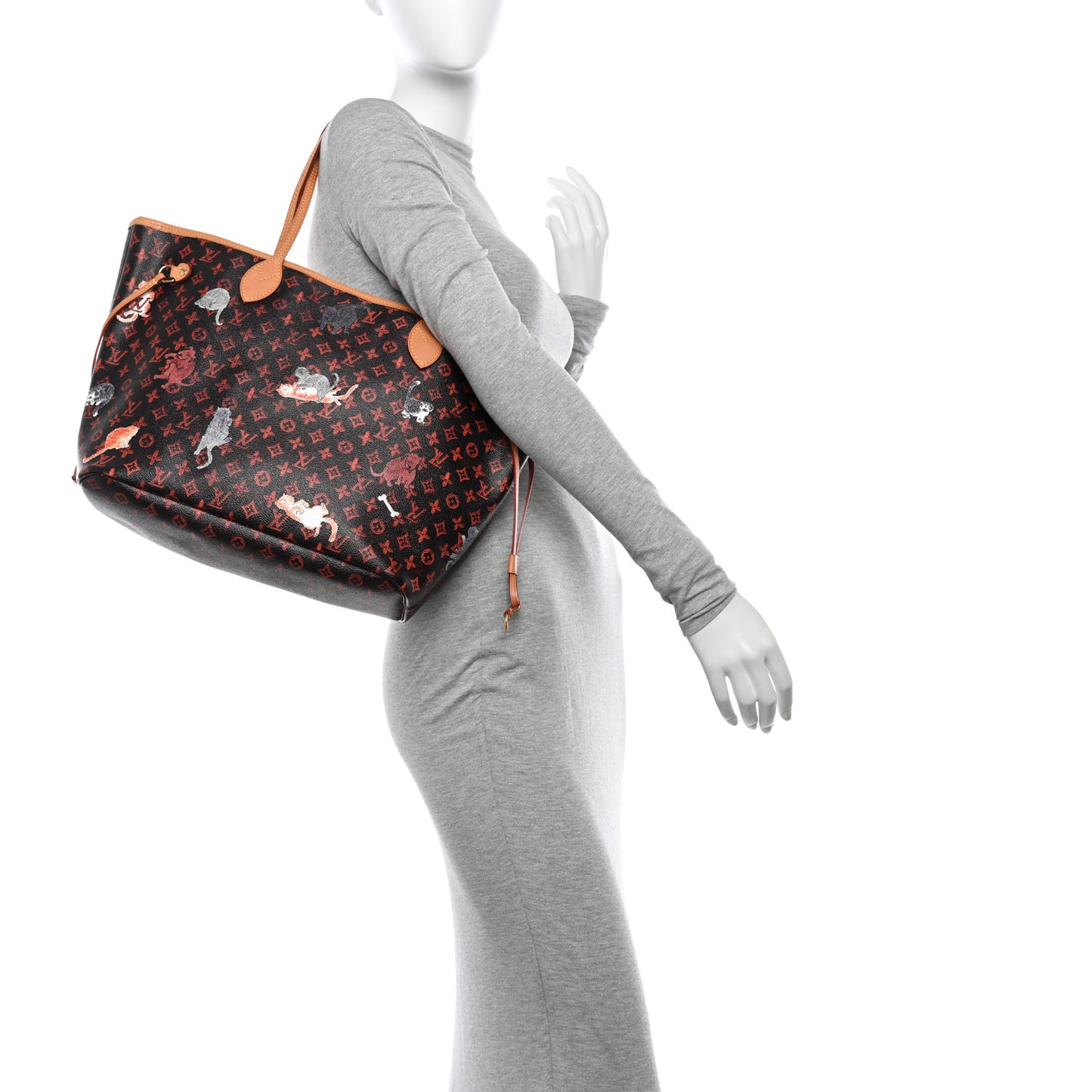 Catogram Neverfull MM Marron