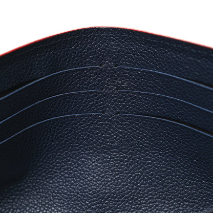 Louis Vuitton Empreinte Sarah Wallet NM Marine Rouge 8 of 8