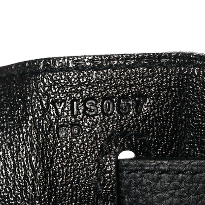 Hermes Togo Matte Alligator Kelly Retourne Touch 32 Black 7 of 10