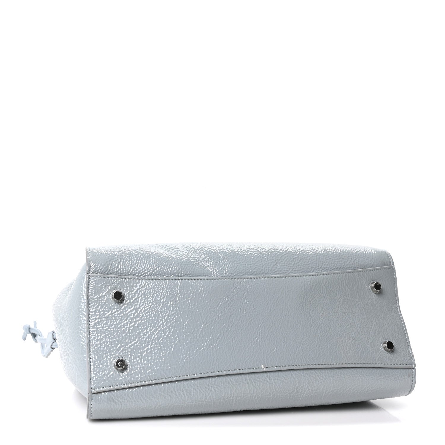 Mulberry Spongy Patent Calfskin Iris Tote Cloud 4 of 11