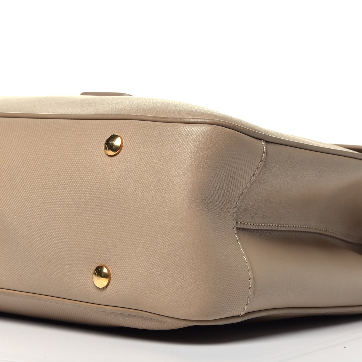 Trench Calfskin Large DK88 Top Handle Bag Honey