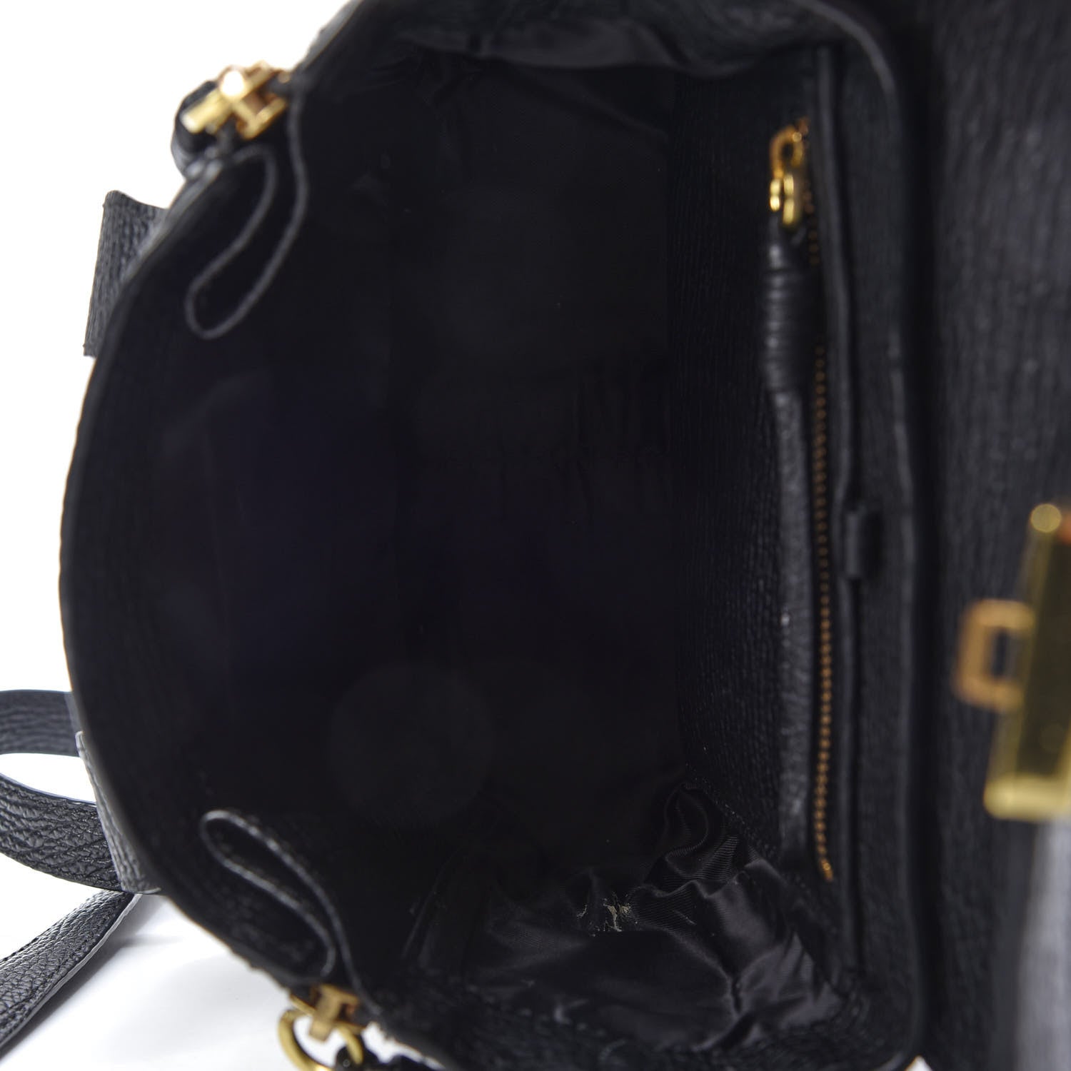 3.1 Phillip Lim Textured Calfskin Mini Pashli Satchel Black 5 of 10