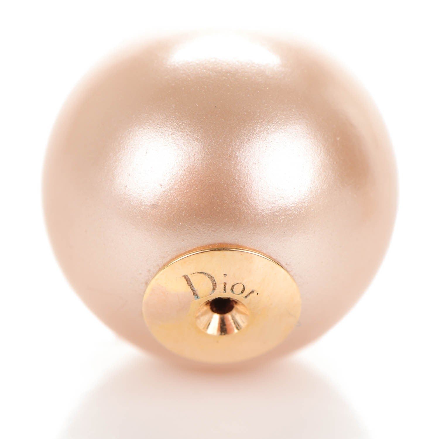Christian Dior Pearl Mise En Dior Tribal Earrings Pink 3 of 6