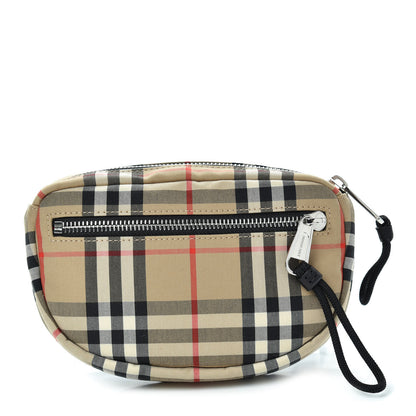 Burberry Nylon Vintage Check Small Cannon Bum Bag Archive Beige 1 of 10