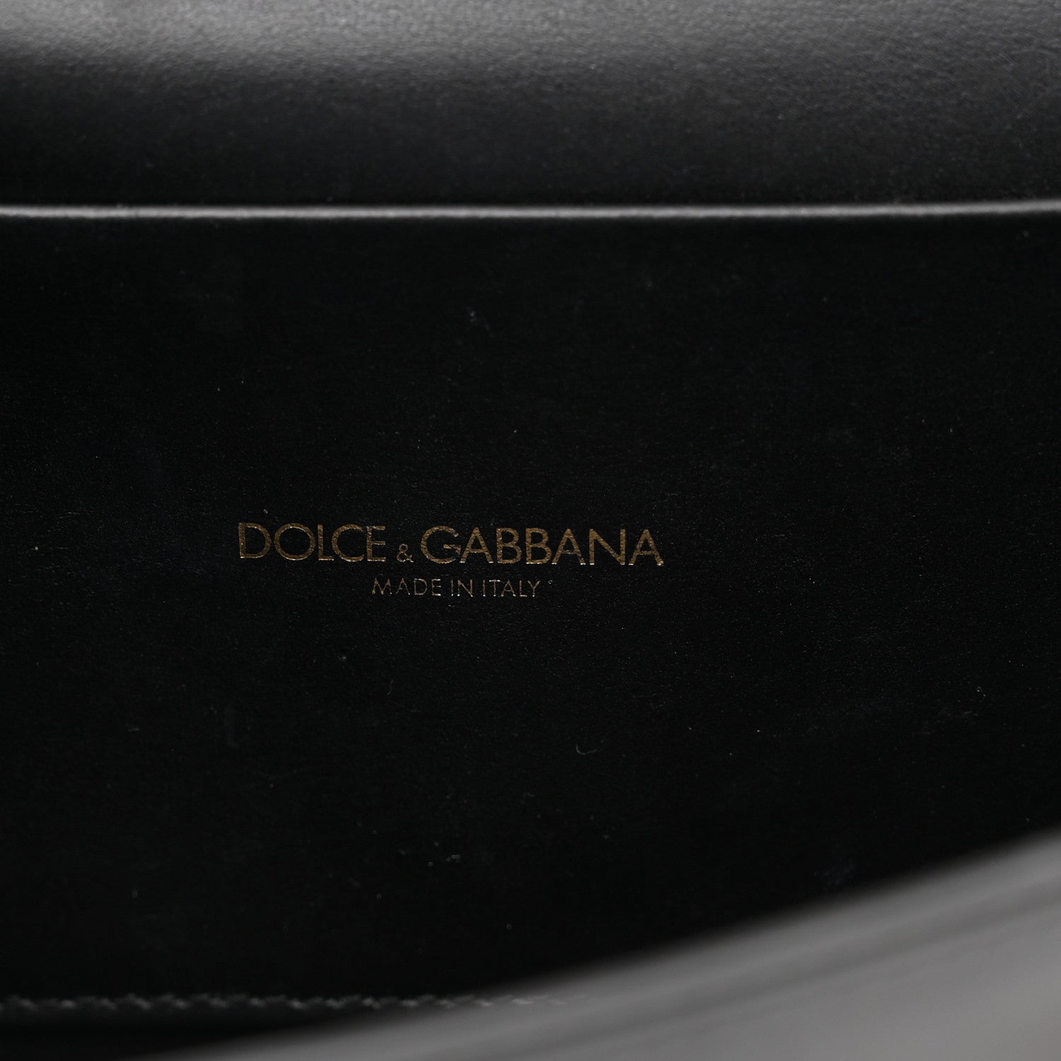 Dolce & Gabbana Smooth Calfskin Small Devotion Envelope Top Handle Bag Black 6 of 12