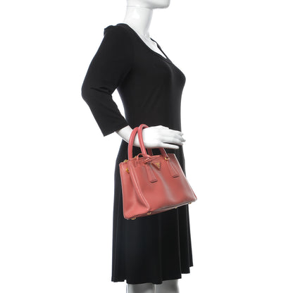 Prada Saffiano Small Galleria Double Zip Tote Tamaris 2 of 8