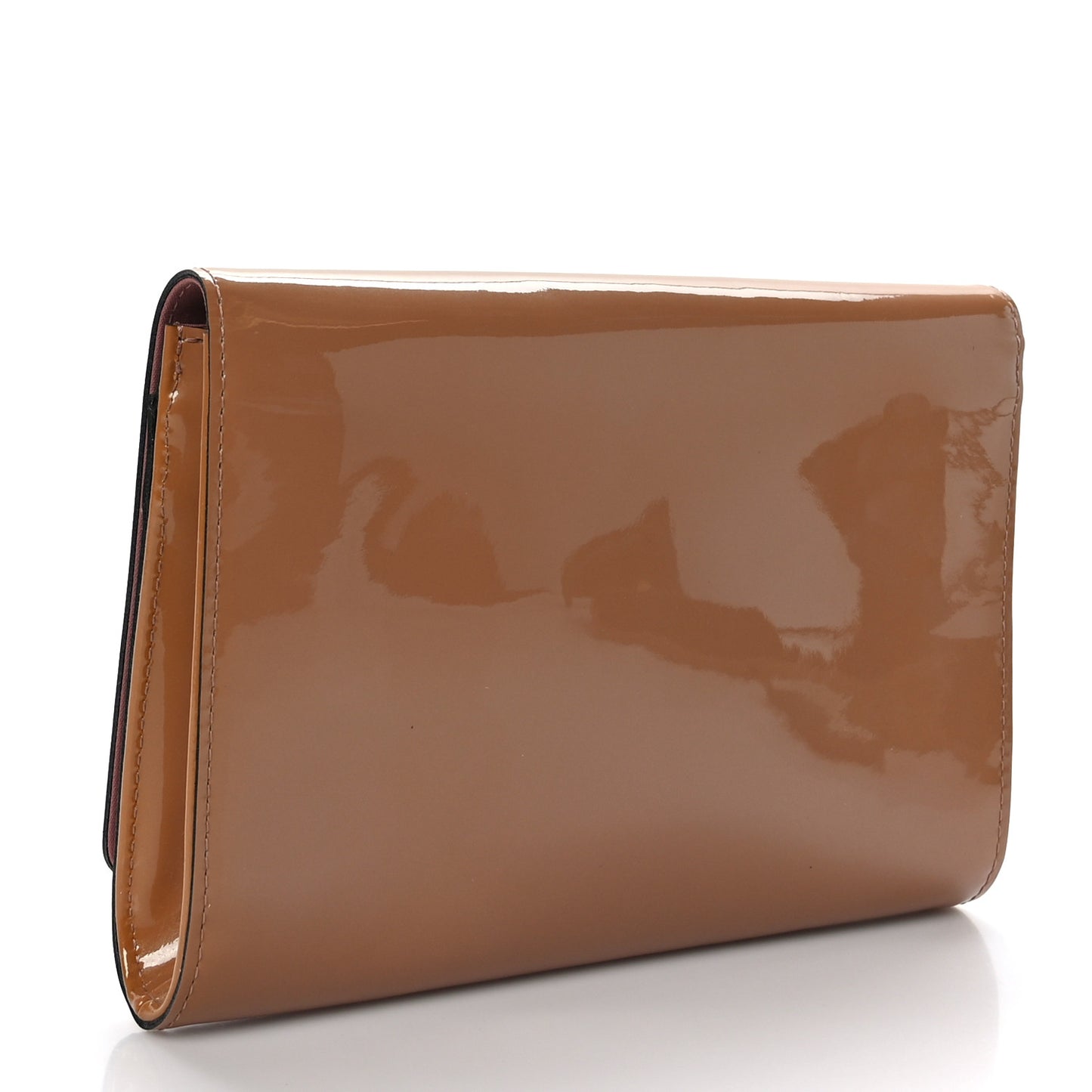 Patent Louise New Sobe Clutch Rose Velours