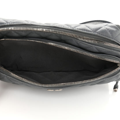 Chanel Calfskin Quilted Waist Bag Dark Grey 6 of 12