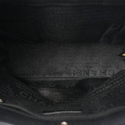 Chanel Caviar Square Stitched Tote Black 5 of 10