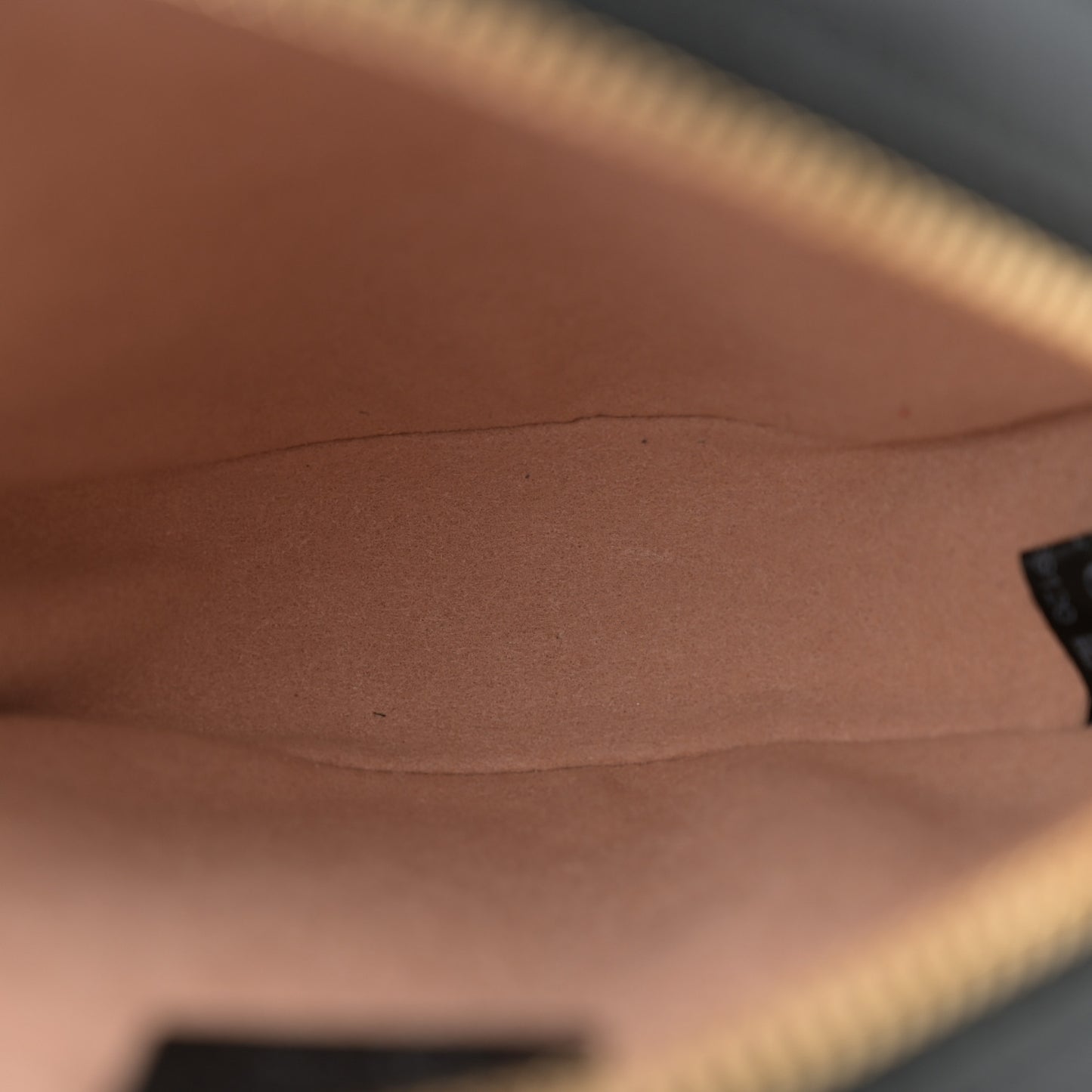 Grained Calfskin Web Mini Ophidia Round Shoulder Bag Black