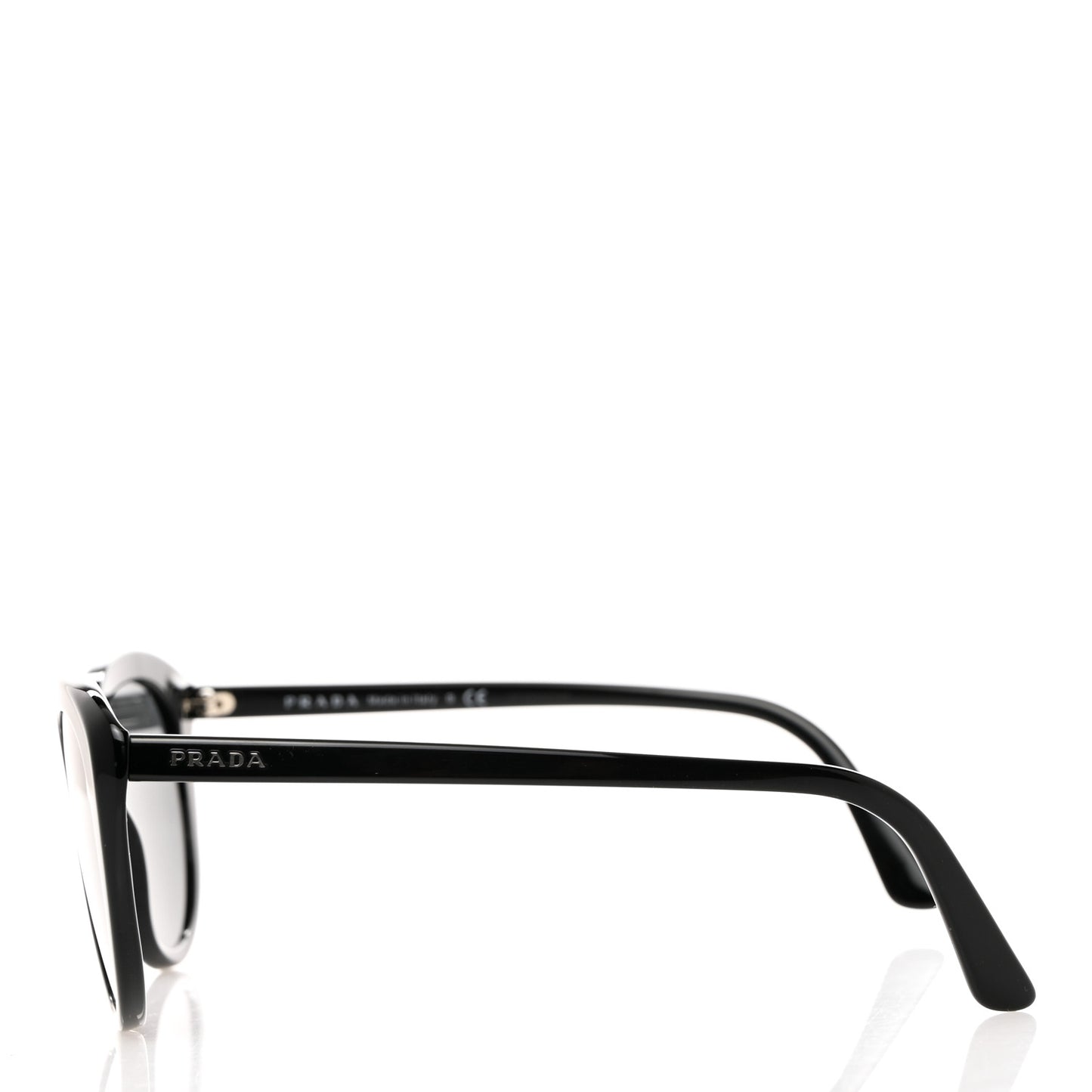 Acetate Cat Eye Sunglasses SPR 02V Black
