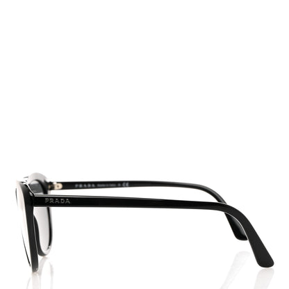 Prada Acetate Cat Eye Sunglasses SPR 02V Black 4 of 8