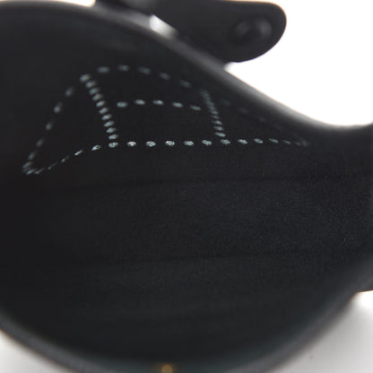 Hermes Taurillon Clemence Evelyne TPM Black 5 of 9