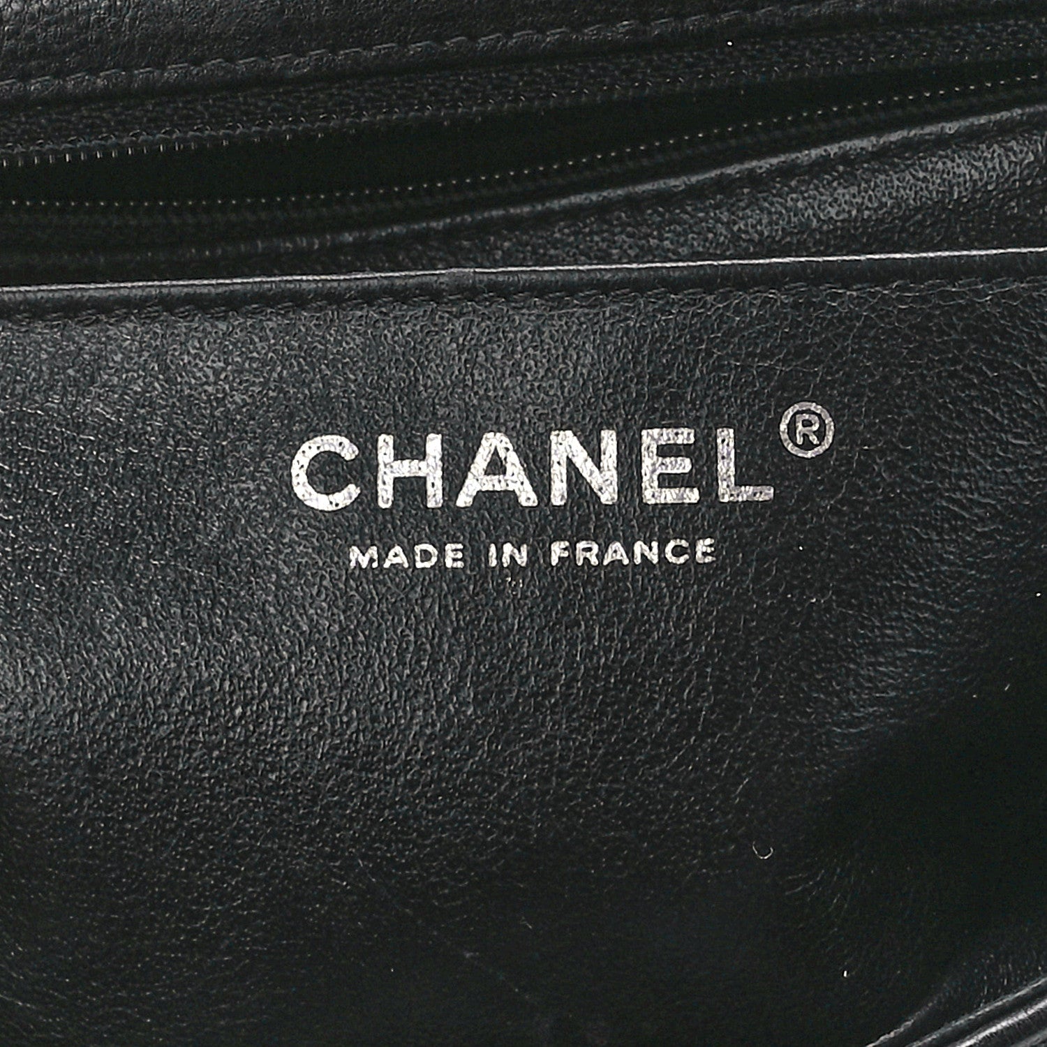 Chanel Crumpled Calfskin Quilted Mini Rectangular Flap So Black 6 of 12