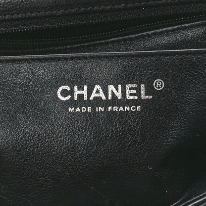 Chanel Crumpled Calfskin Quilted Mini Rectangular Flap So Black 6 of 12