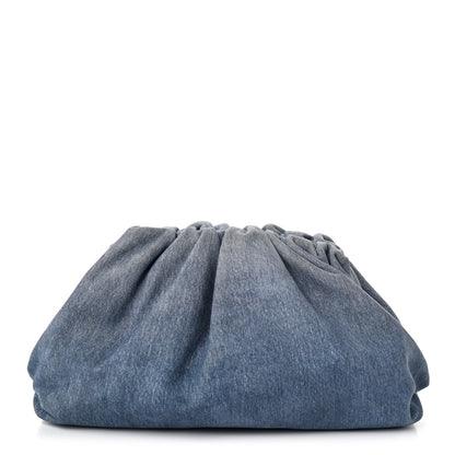 Bottega Veneta Denim Teen Pouch Clutch 1 of 10