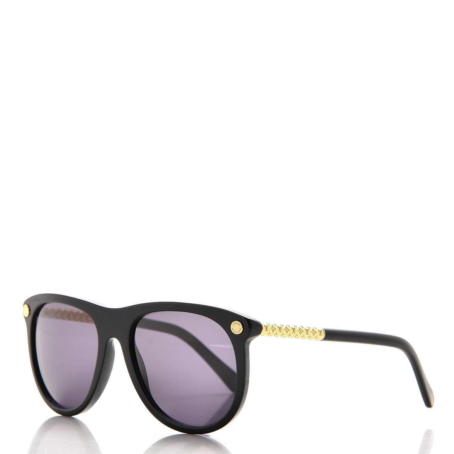 Louis Vuitton Vertigo Sunglasses Z0894W Black 1 of 9