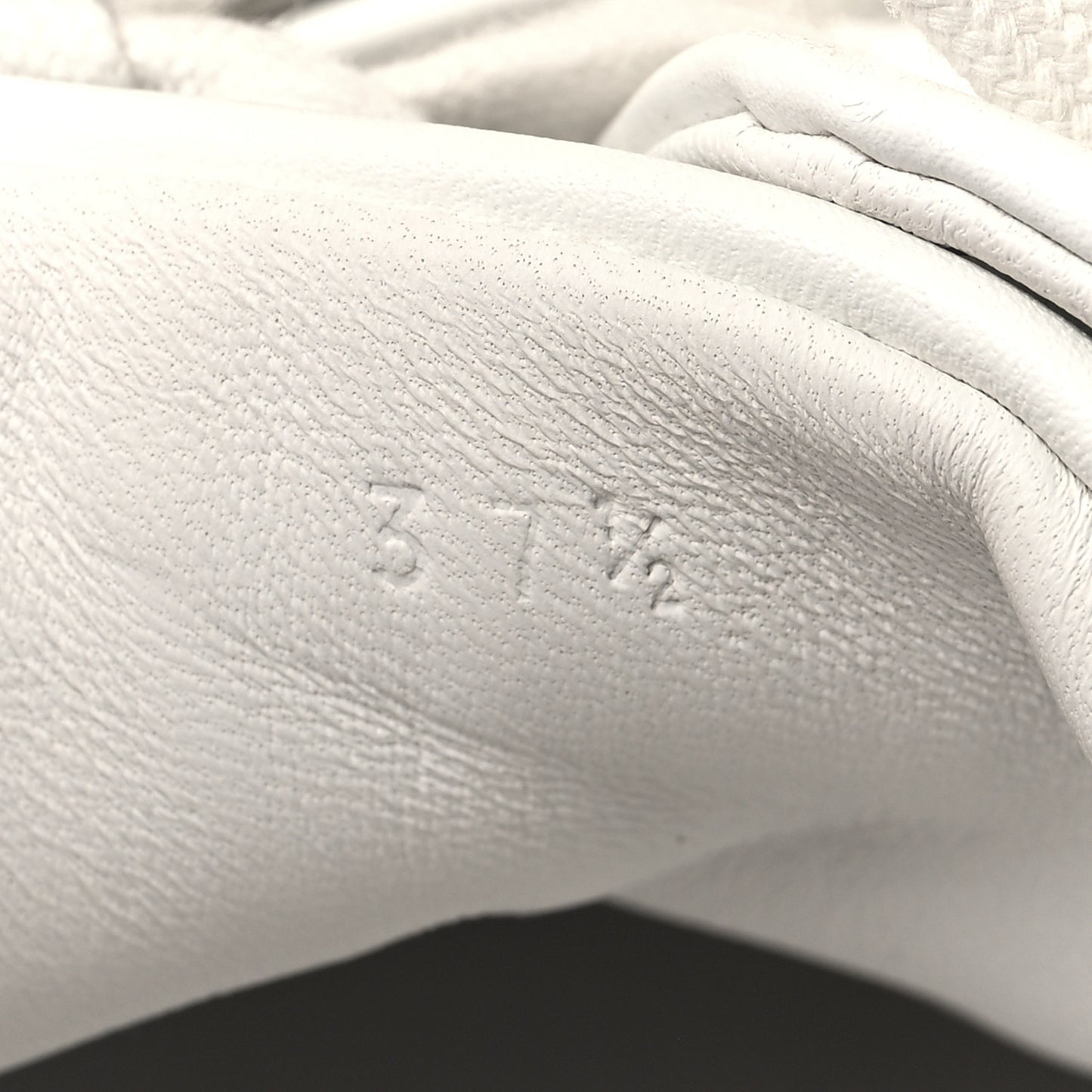 Calfskin Day Sneakers 37.5 White