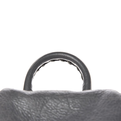 Balenciaga Agneau Silver Metallic Edge Hardware Backpack Gris Cendre 8 of 23
