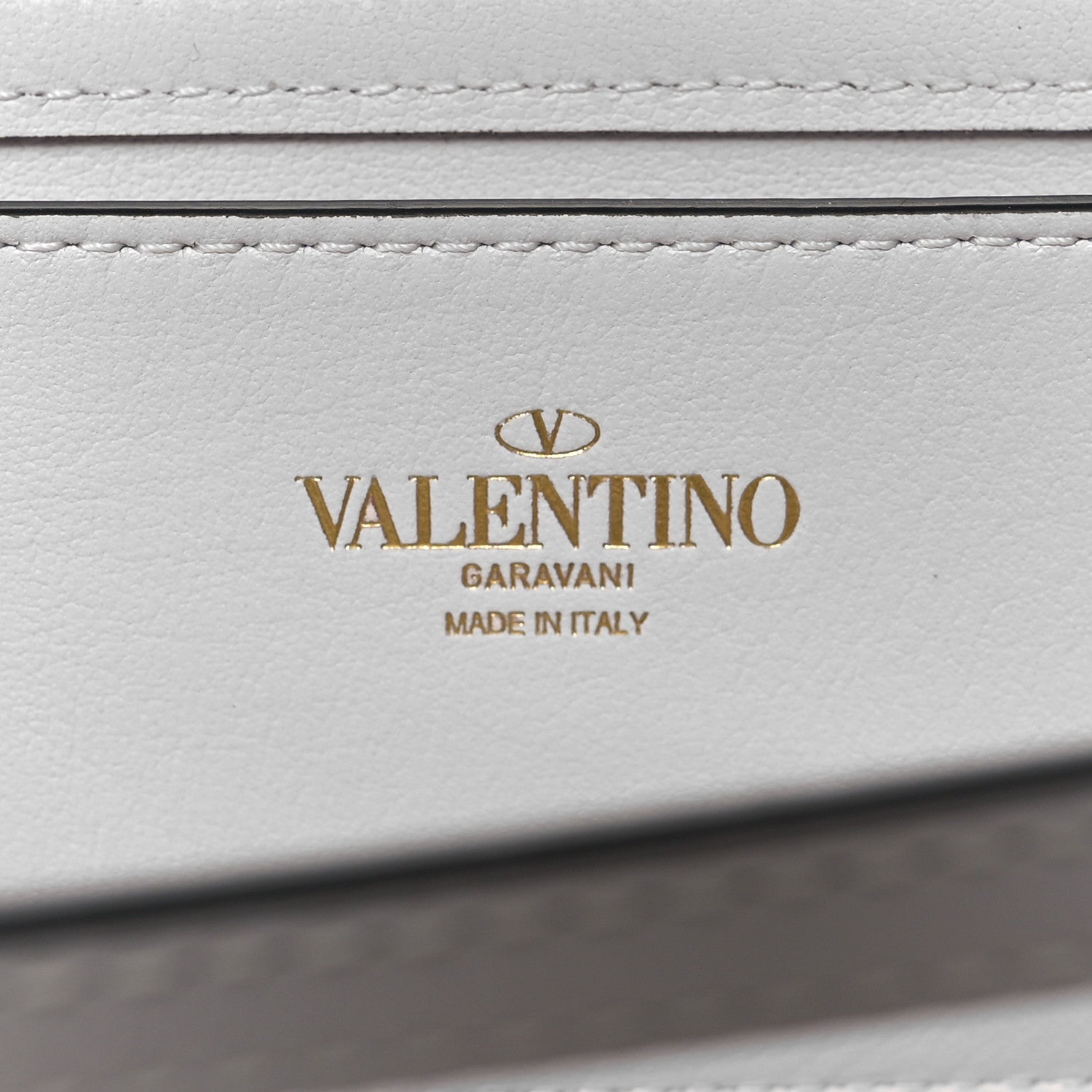 Valentino Garavani PVC Nappa Vlogo Loco Shoulder Bag Trasparente Optic White 6 of 9