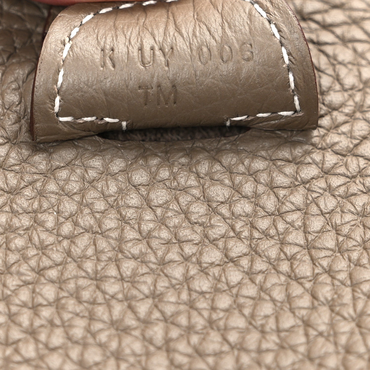 Hermes Taurillon Clemence EVELYNE III PM Etoupe 7 of 11