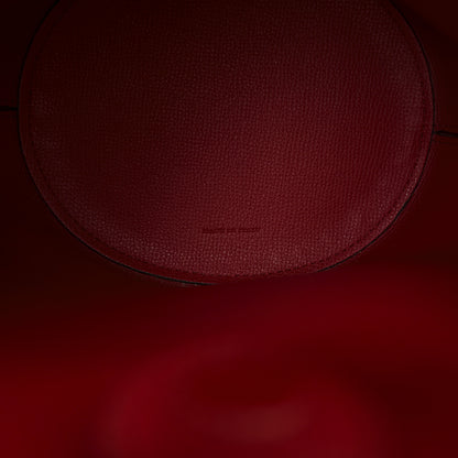 Burberry Haymarket Check Colours Small Lorne Bucket Crossbody Poppy Red 7 of 12