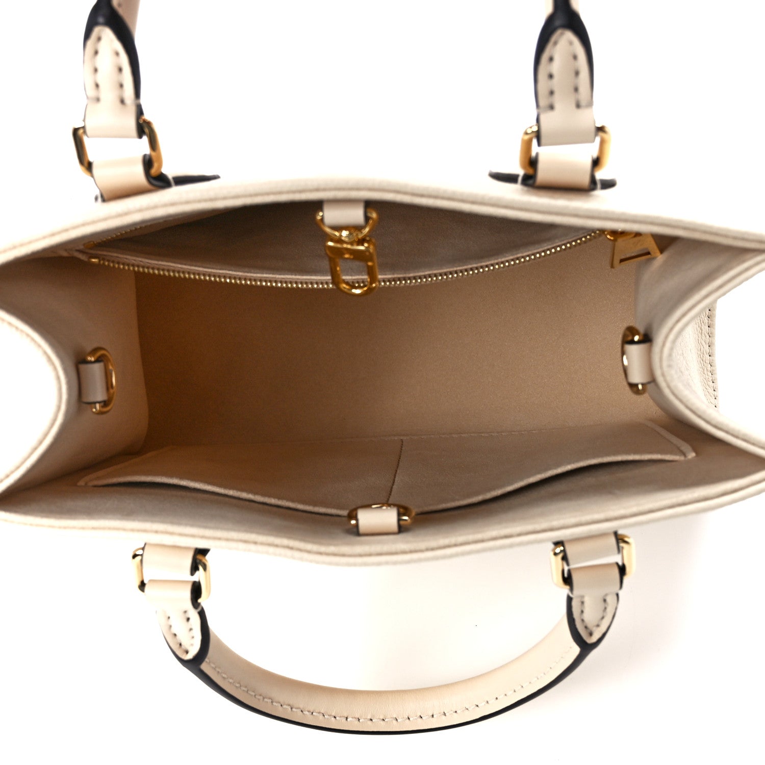 Louis Vuitton Empreinte Monogram Giant Onthego PM Cream Beige 5 of 11