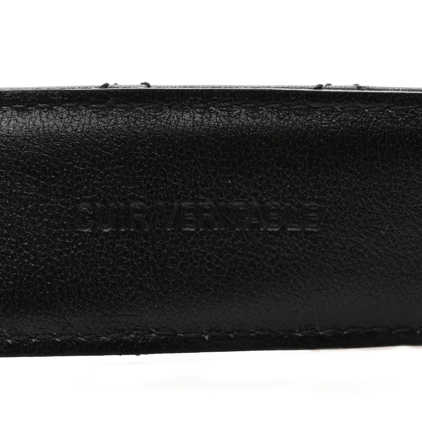Calfskin Quilted CC Chain Belt 85 34 Black