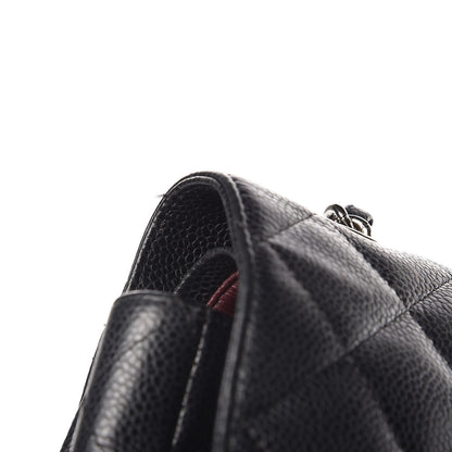 Chanel Caviar Quilted Maxi Double Flap Black 13 of 13