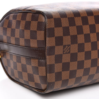 Louis Vuitton Damier Ebene Speedy Bandouliere 25 8 of 12
