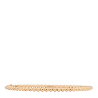 Van Cleef & Arpels 18K Rose Gold Perlee Pearls of Gold Bracelet L 2 of 3