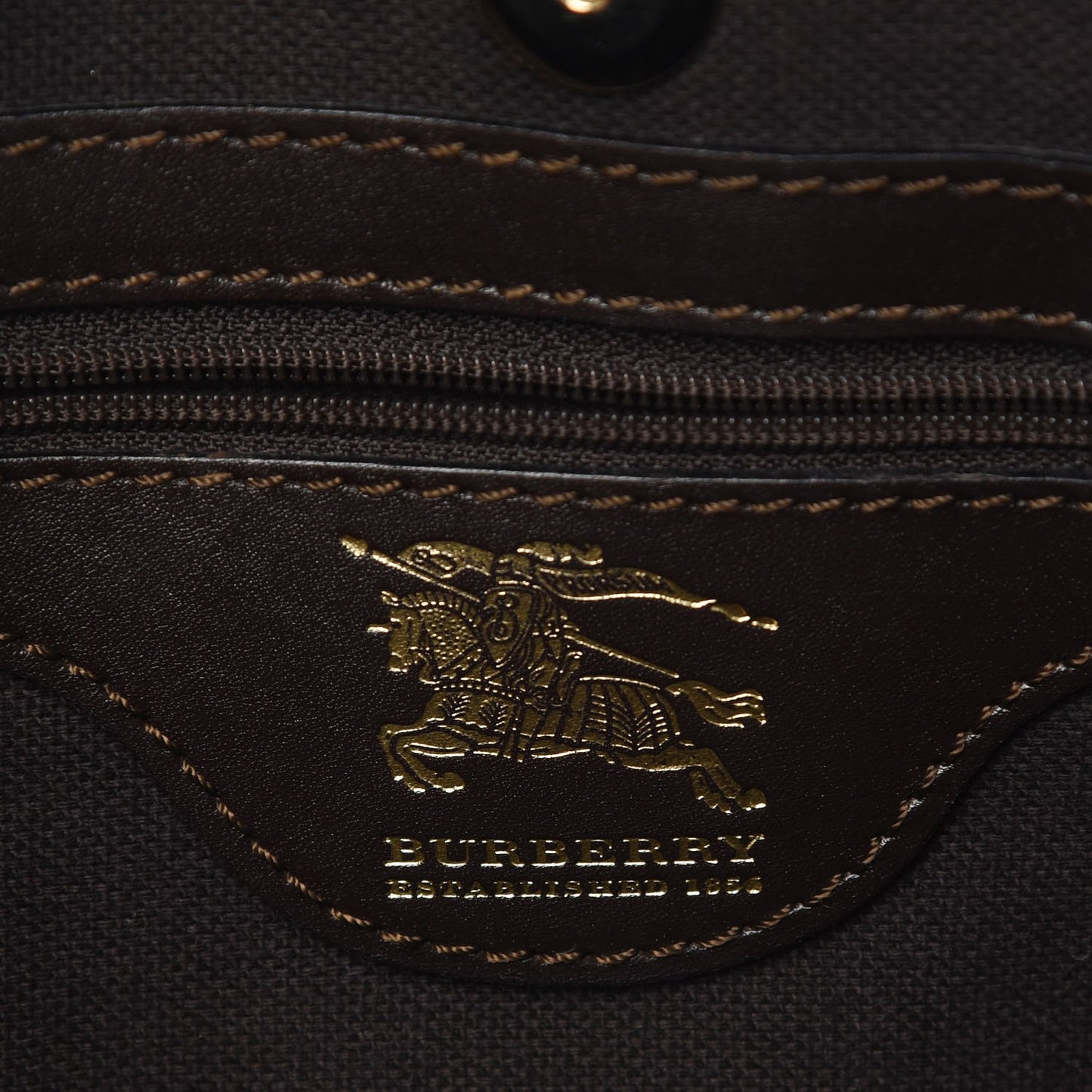 Haymarket Check Small Onslow Tote Chocolate
