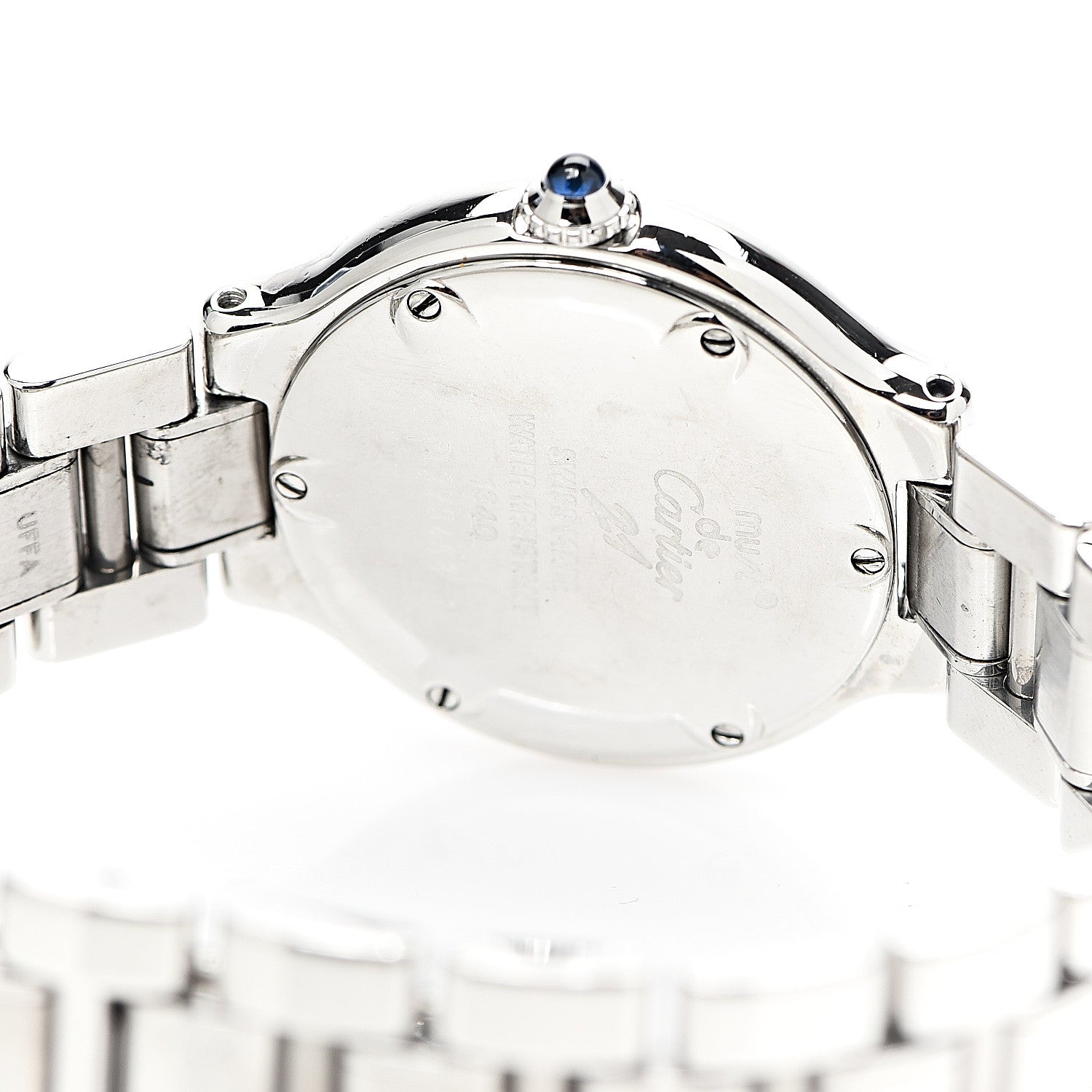 Cartier Stainless Steel 28mm Must De 21 Quartz Watch 4 of 5