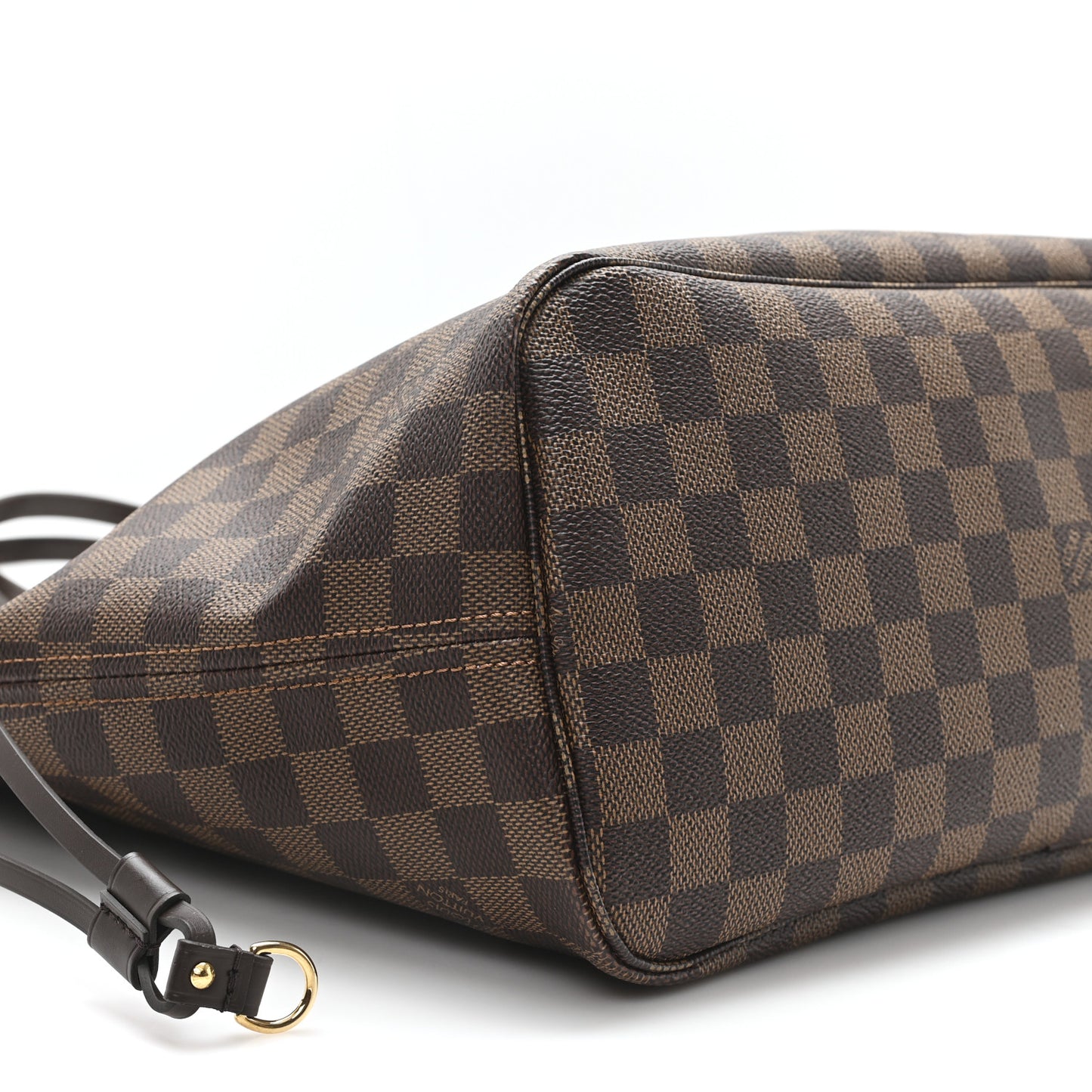Damier Ebene Neo Neverfull MM Rose Ballerine