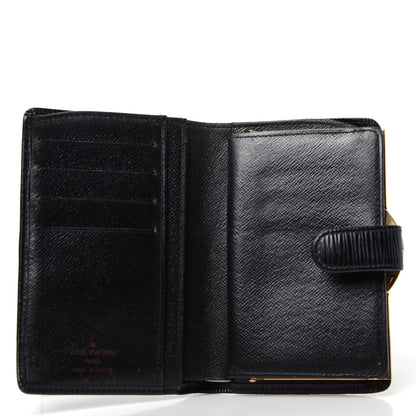 Louis Vuitton Epi French Purse Wallet Black 5 of 6